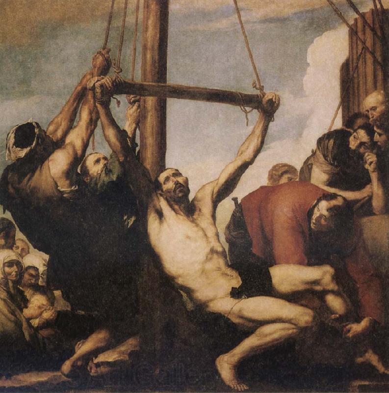 Jusepe de Ribera Marryrdom of St Bartholomew France oil painting art